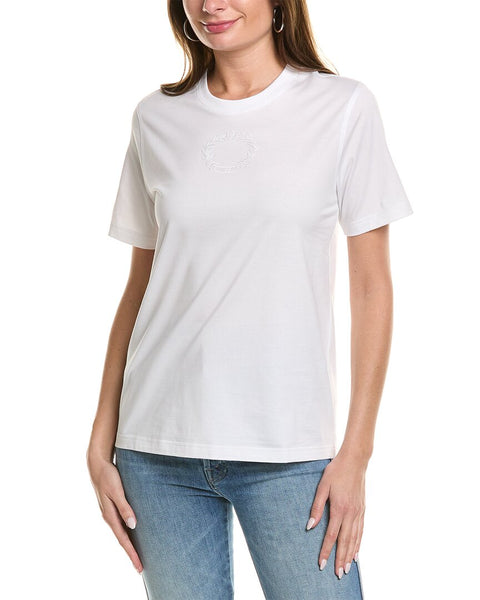 Burberry Embroidered Oak Leaf Crest T-Shirt – Bluefly