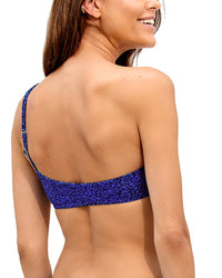 Vix Tita Blue Ana Shaye Bandeau Top