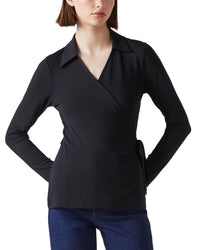 Lk Bennett Anais Jersey Top Regular 0 (XS) Black