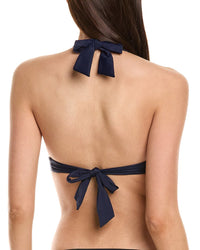 Milly Carvico Crochet Halter Top