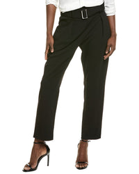 T Tahari Pull-On Belted Pant Black