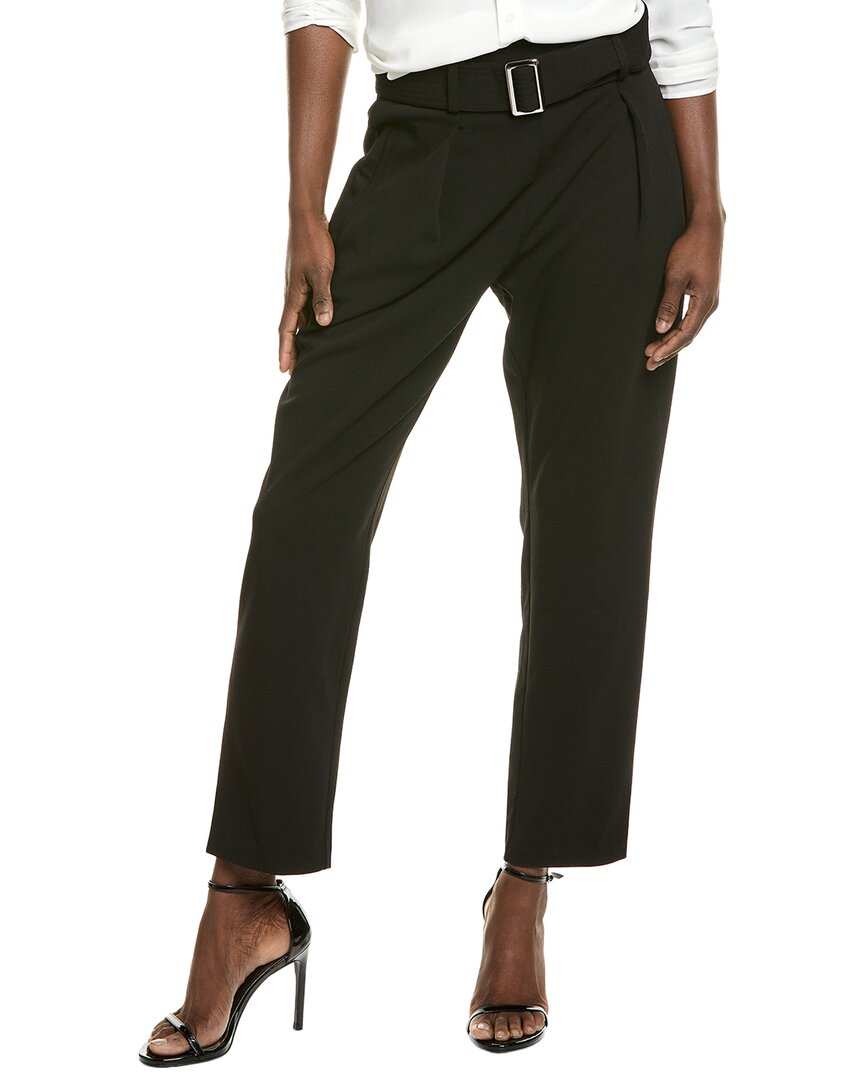 T Tahari Pull-On Belted Pant Black