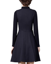 La Imperatrice Linen-Blend Mini Dress
