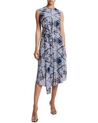 Santorelli Cecilia Midi Dress Cloud 40