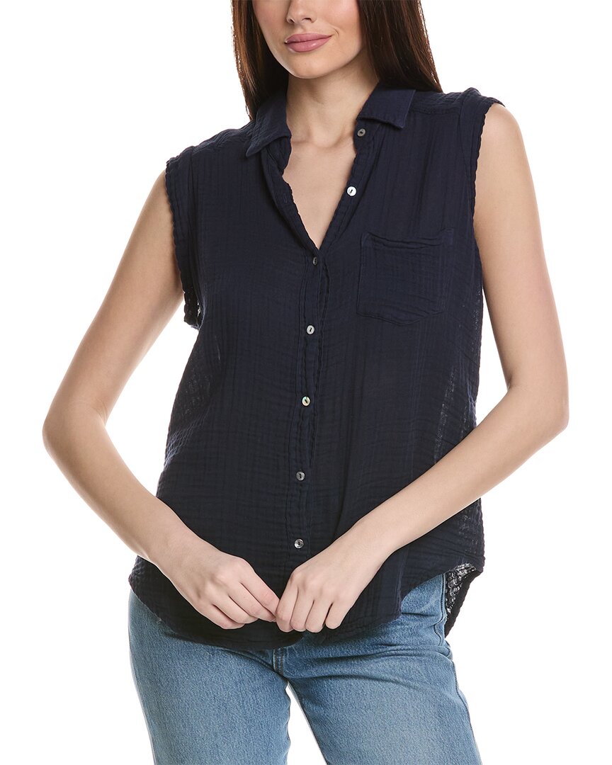 Michael Stars Monique Button-Down Tank