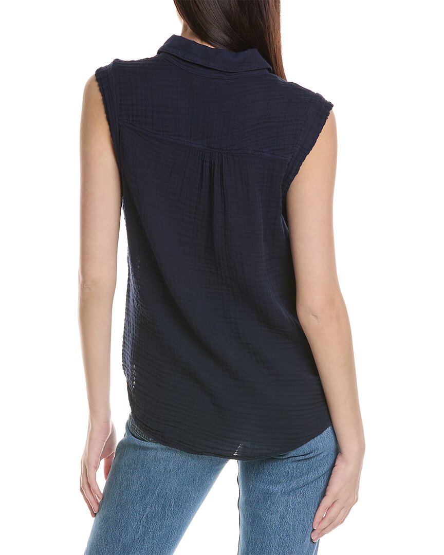 Michael Stars Monique Button-Down Tank