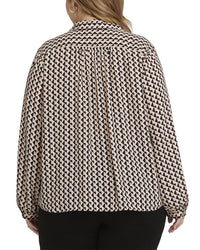 Nydj Plus Modern Blouse