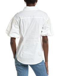 Gracia Pearl Fringe Shirt