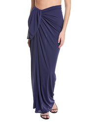Norma Kamali Womens Ernie Scarf, Blue