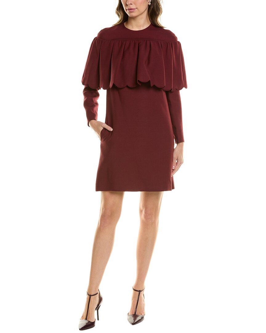 valentino wool and silk dress Celadon Wool & Silk Mini Dress