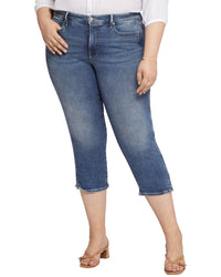 Nydj Plus Chloe Loire Capri Jean Multi
