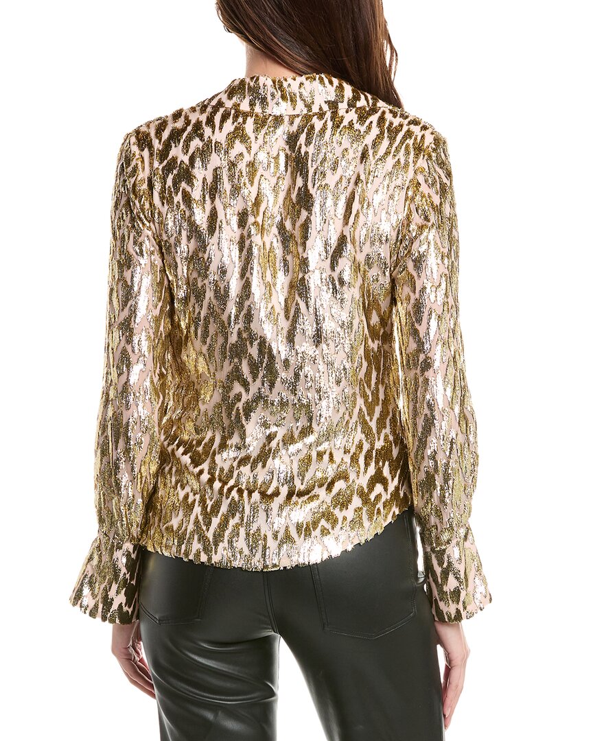 Simkhai Luella Silk-Blend Top