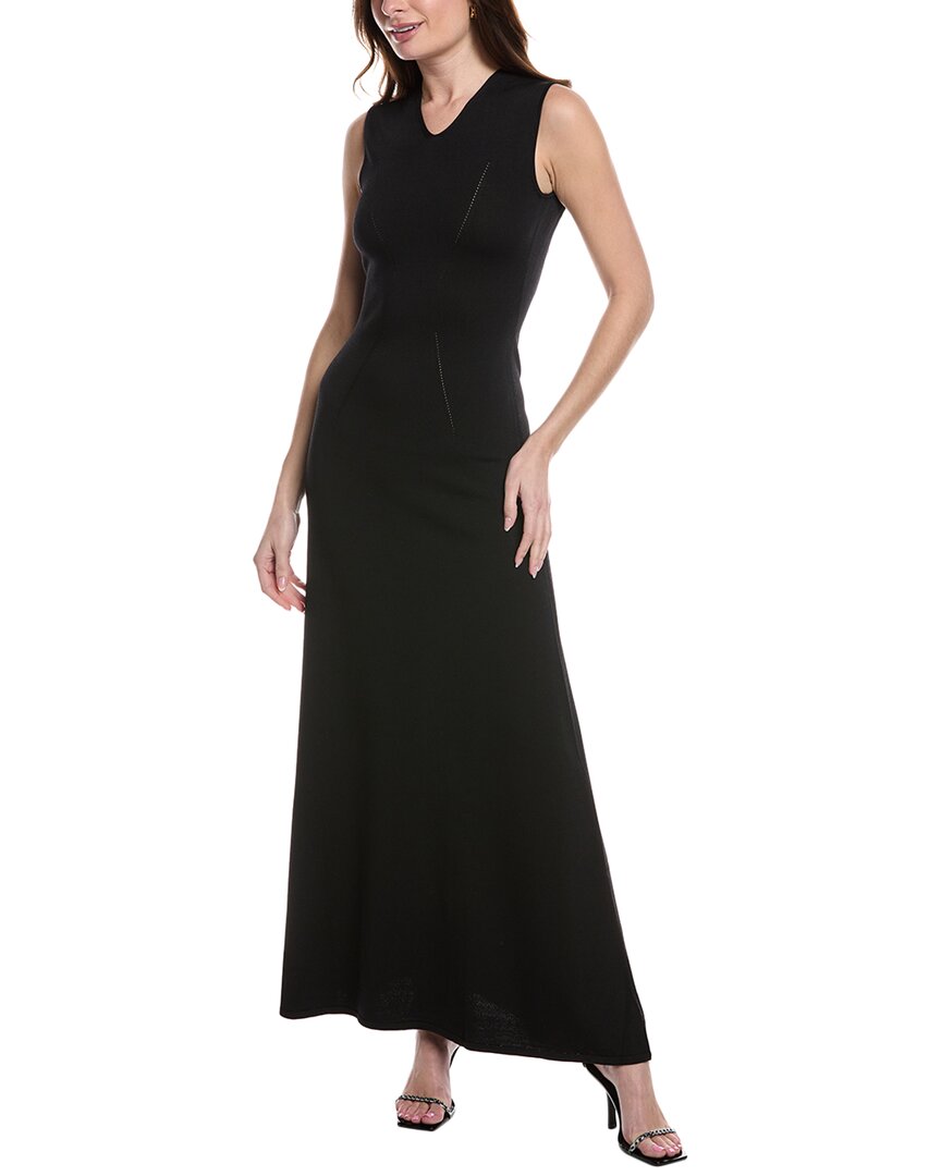 Solid & Striped Maxi Dress Black