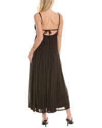 Rebecca Taylor Ruched Maxi Dress