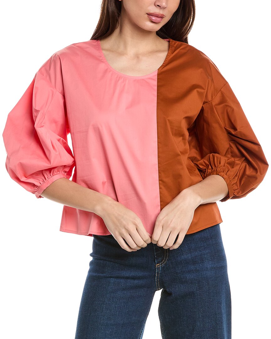 Crosby By Mollie Burch Sully Top Pink