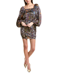 Traffic People Dolce Mini Dress Regular 4 (S) Green