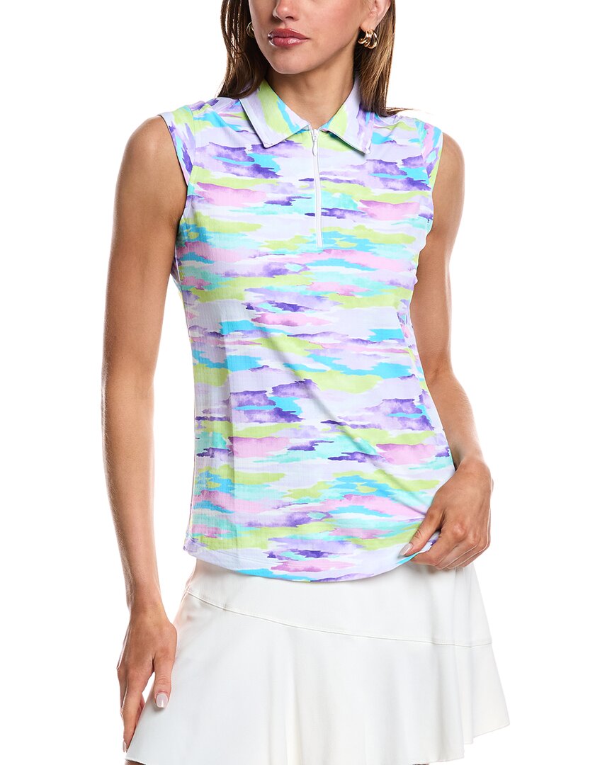 IBKUL Ibkul Sleeveless Polo Shirt