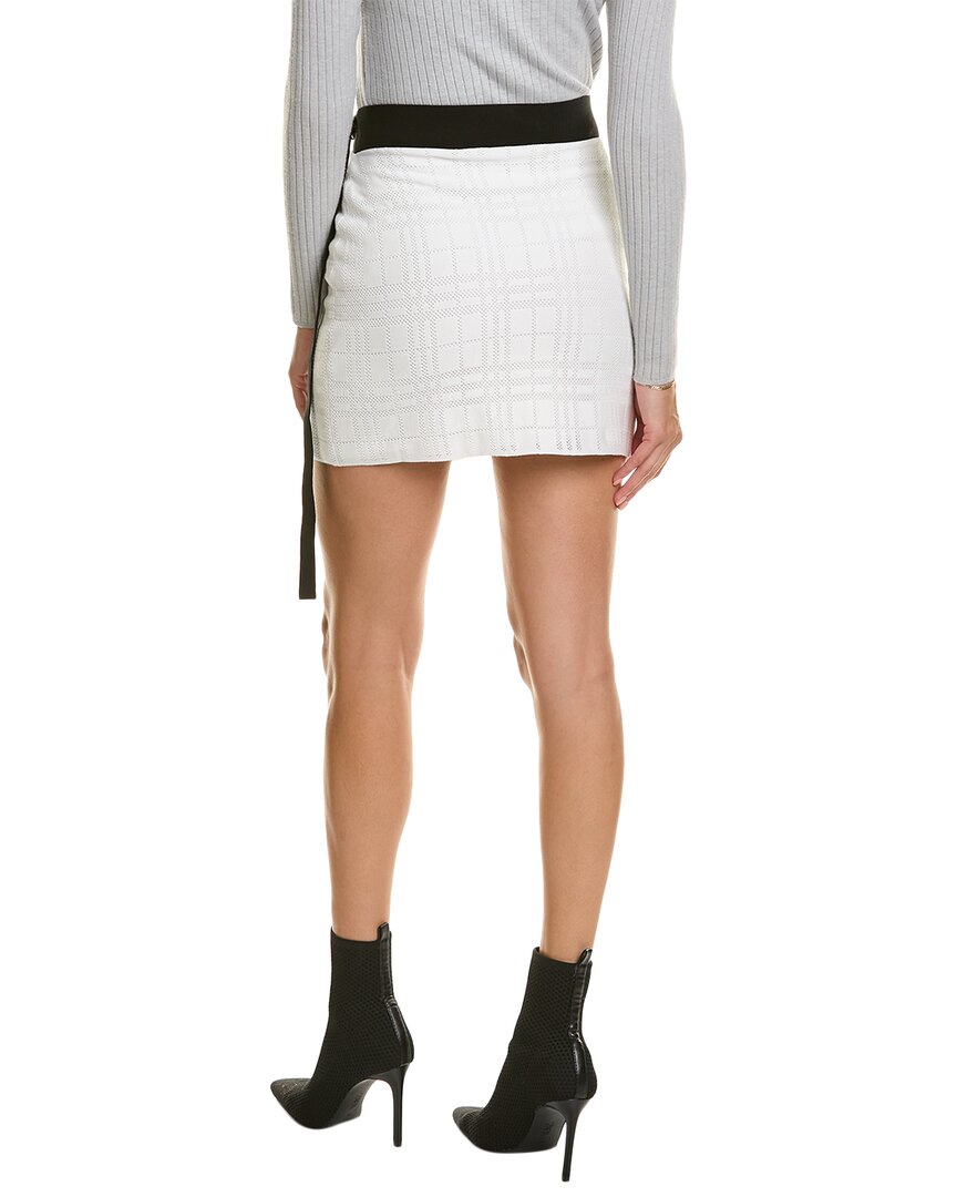 Burberry Technical Check Skirt
