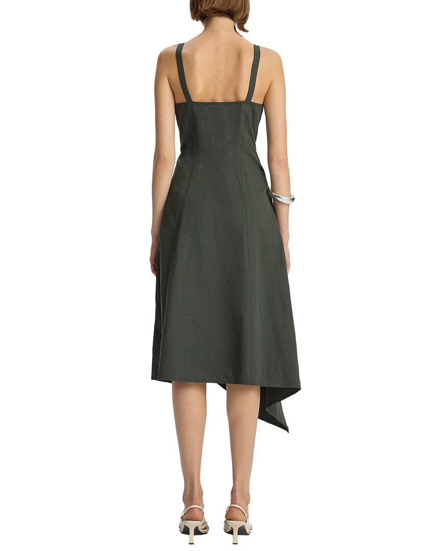 scarlett midi dress A.L.C. Scarlett Cotton Midi Dress