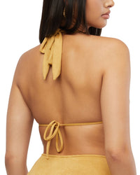 Weworewhat Halter Bikini Top