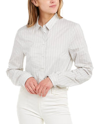 Rta Ludovica Crop Shirt Grey Multi