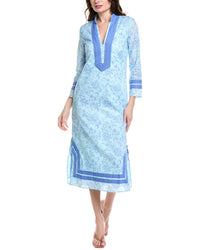Sail To Sable Midi Dress Blue Regular 0 (XS)