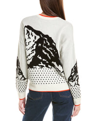 27 Miles Malibu Womens Reversible Intarsia Mountain Lands Wool &