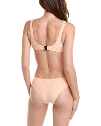 Lisa Marie Fernandez Scallop Cut Out One-Piece