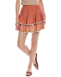 Walker&Wade Andrea Mini Skirt Orange