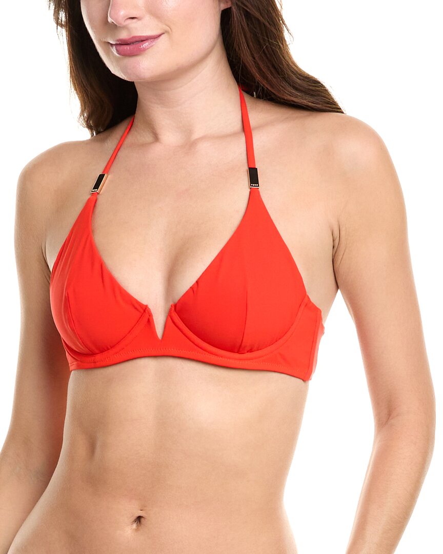 Reiss Aubrey Underwire Halter Bikini Top
