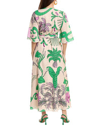 Juan De Dios Teresa Wrap Dress
