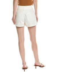 7 For All Mankind Belted Linen-Blend Linen Ostuni Short