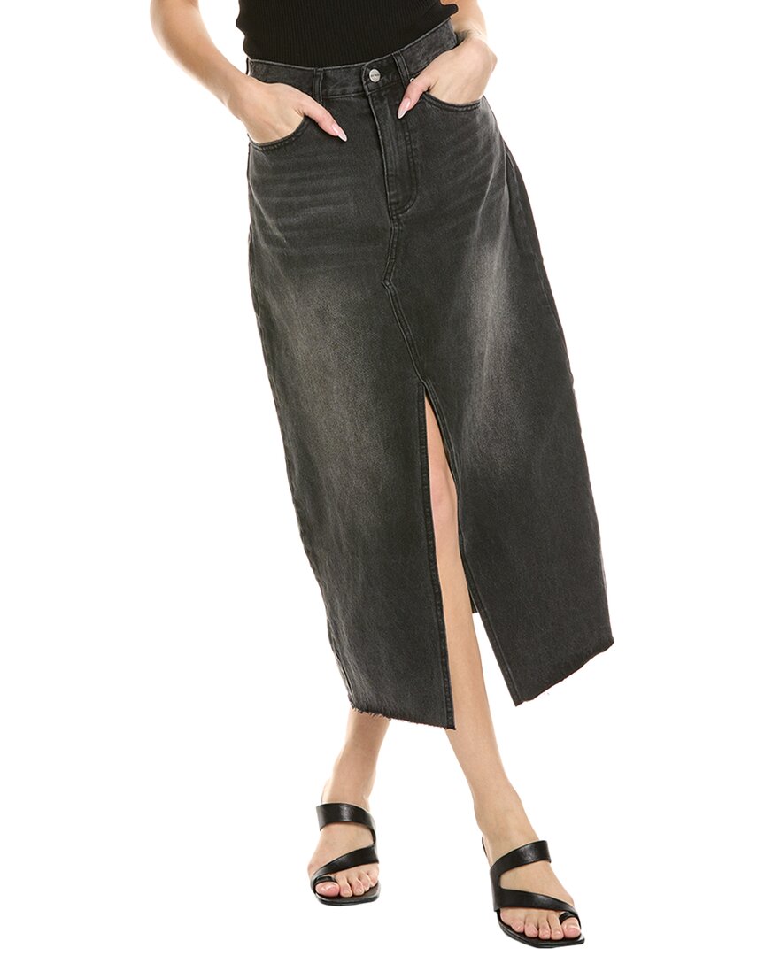 DRIFTWOOD DENIM Driftwood Denim Womens Driftwood Jeans Sarah Skirt, Xs, Black