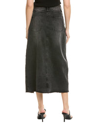 DRIFTWOOD DENIM Driftwood Denim Womens Driftwood Jeans Sarah Skirt, Xs, Black