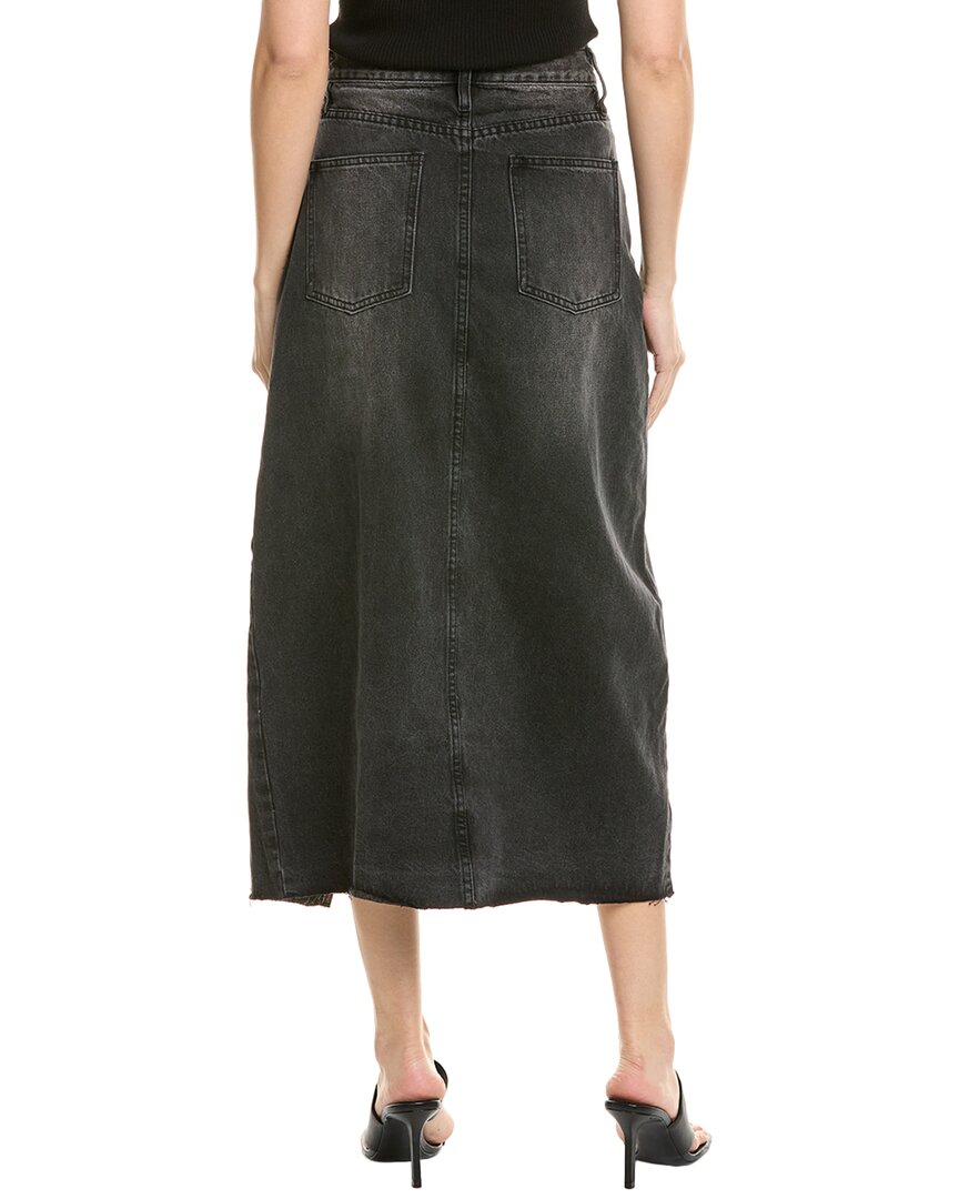 DRIFTWOOD DENIM Driftwood Denim Womens Driftwood Jeans Sarah Skirt, Xs, Black