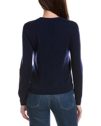 Bruno Magli Wool & Cashmere-Blend V-Neck Henley Sweater