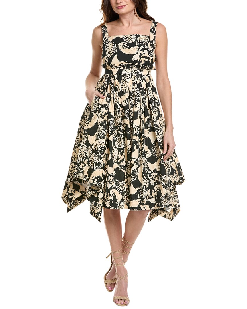 Agua By Agua Bendita Lunatus Cosechia Midi Dress Multi