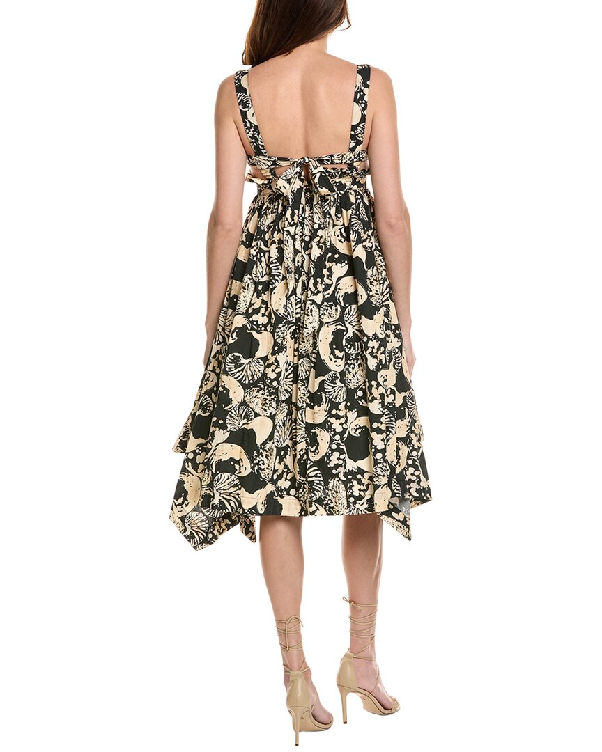 Agua By Agua Bendita Lunatus Cosechia Midi Dress