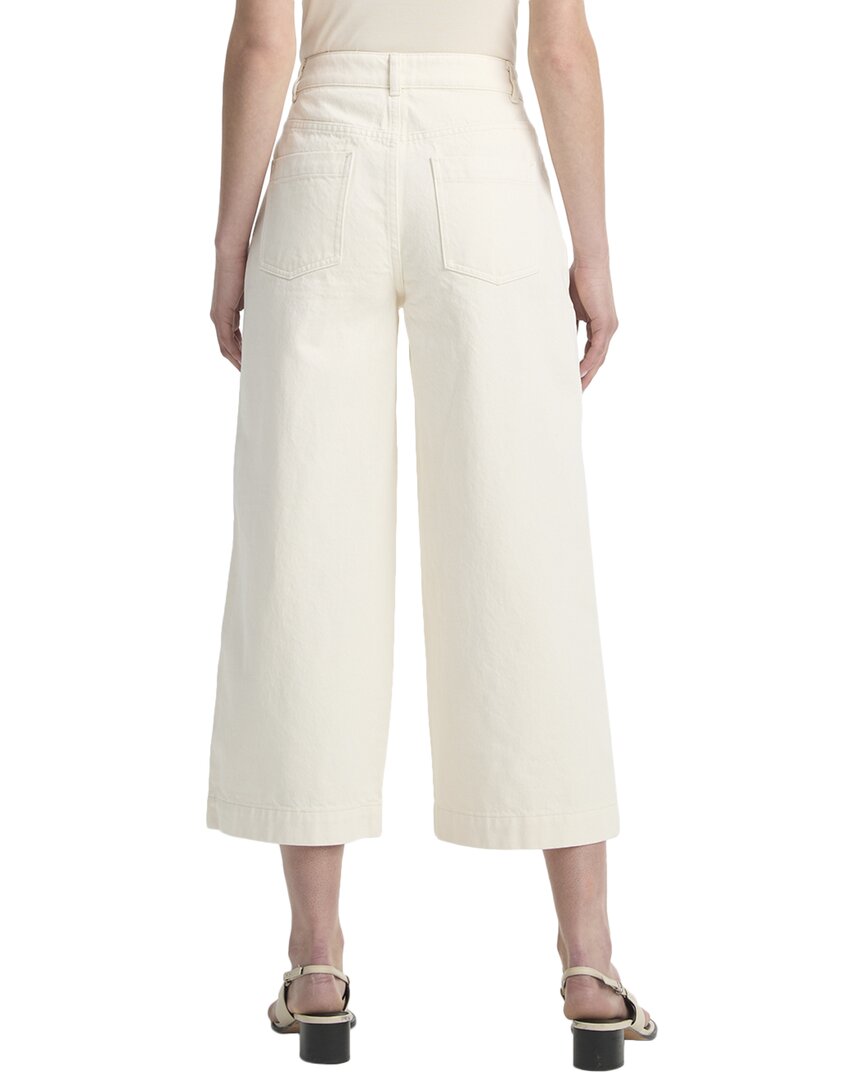 Vince Mid Rise Utility Crop Wide Pant