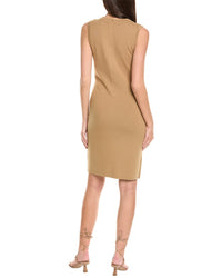 St. John Solid Stretch Knit Sweaterdress