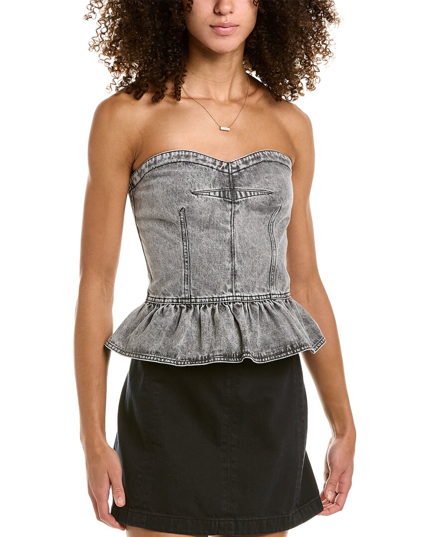 Isabel Marant Étoile Solizinia Top 36 Grey Multi