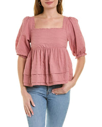 Auguste Joan Blouse Pink