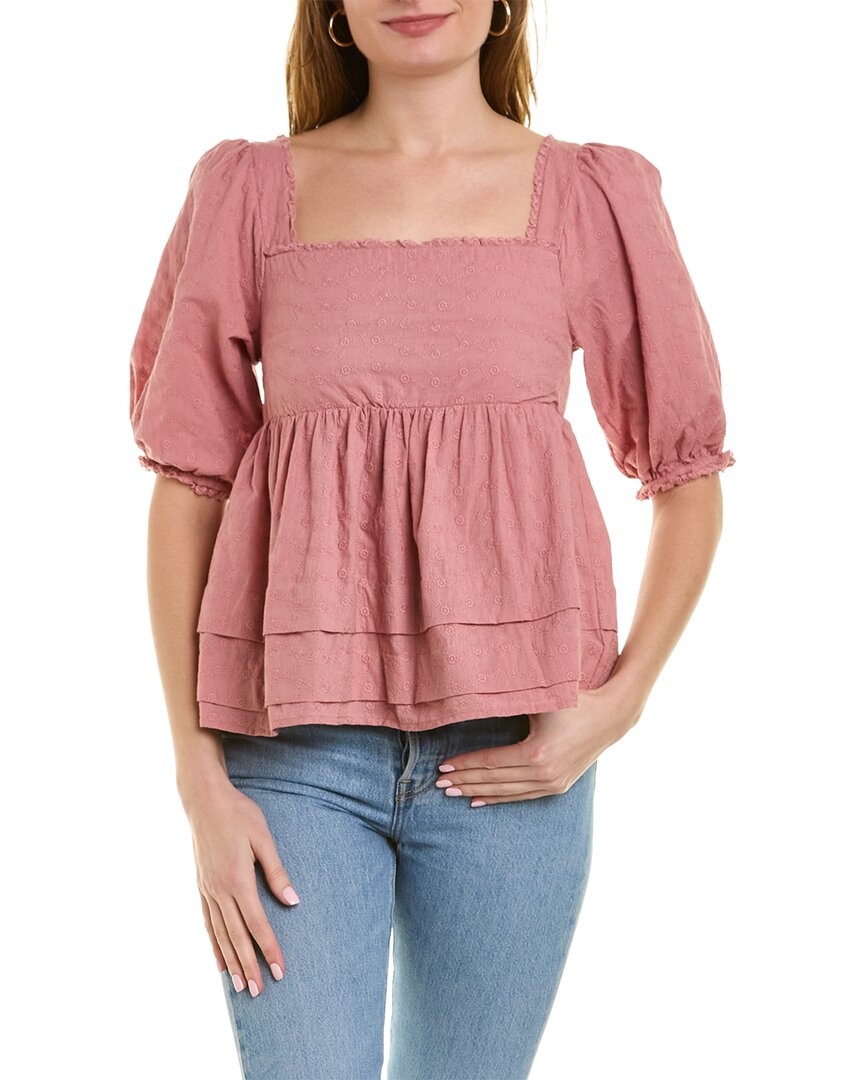 Auguste Joan Blouse Pink