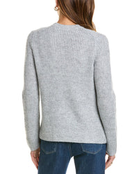 Vince Shaker Rib Wool & Alpaca-Blend Sweater