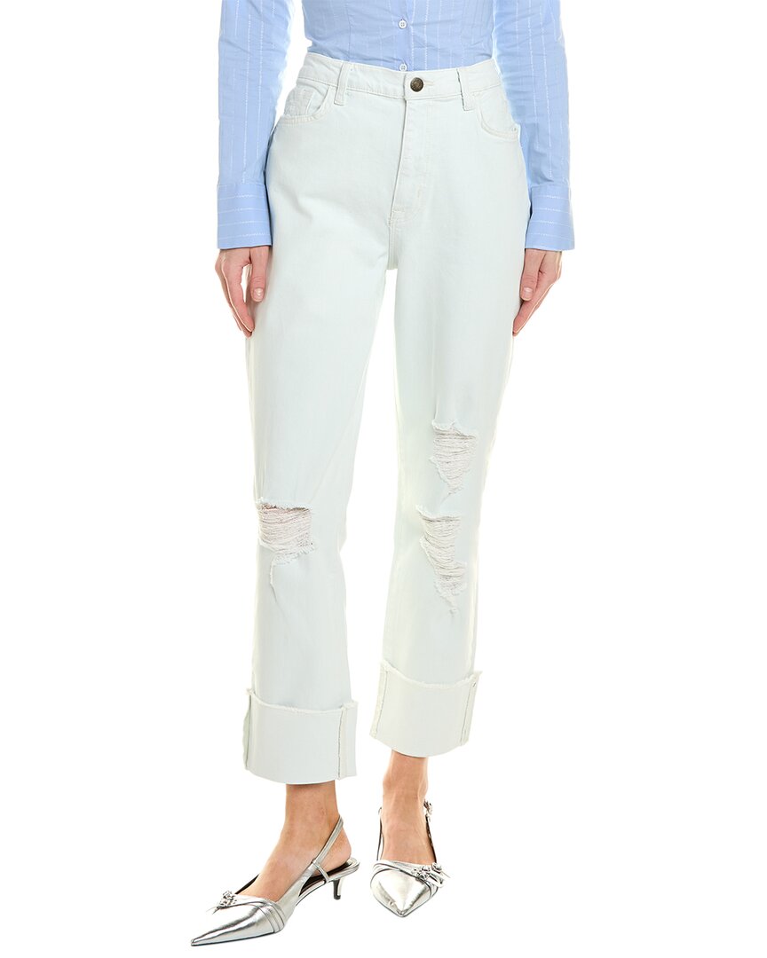 Current/Elliott Relaxed Cuffed Boyfriend Oblique Boyfriend Jean 24" Waist Multi