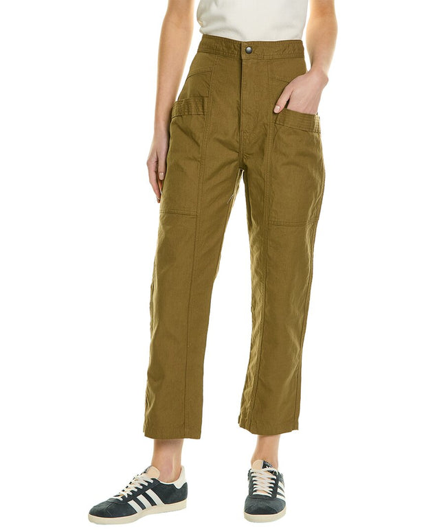 Isabel Marant Étoile Pandore Linen-Blend Pant