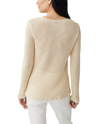 J.Mclaughlin Donna Linen-Blend Sweater