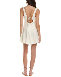 Solid & Striped The Carolina Linen-Blend Mini Dress