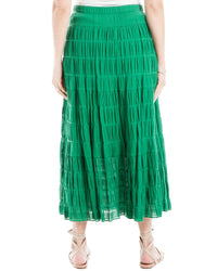Max Studio Tiered Maxi Skirt