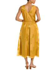 Lafayette 148 New York Lansing Linen & Silk-Blend Dress